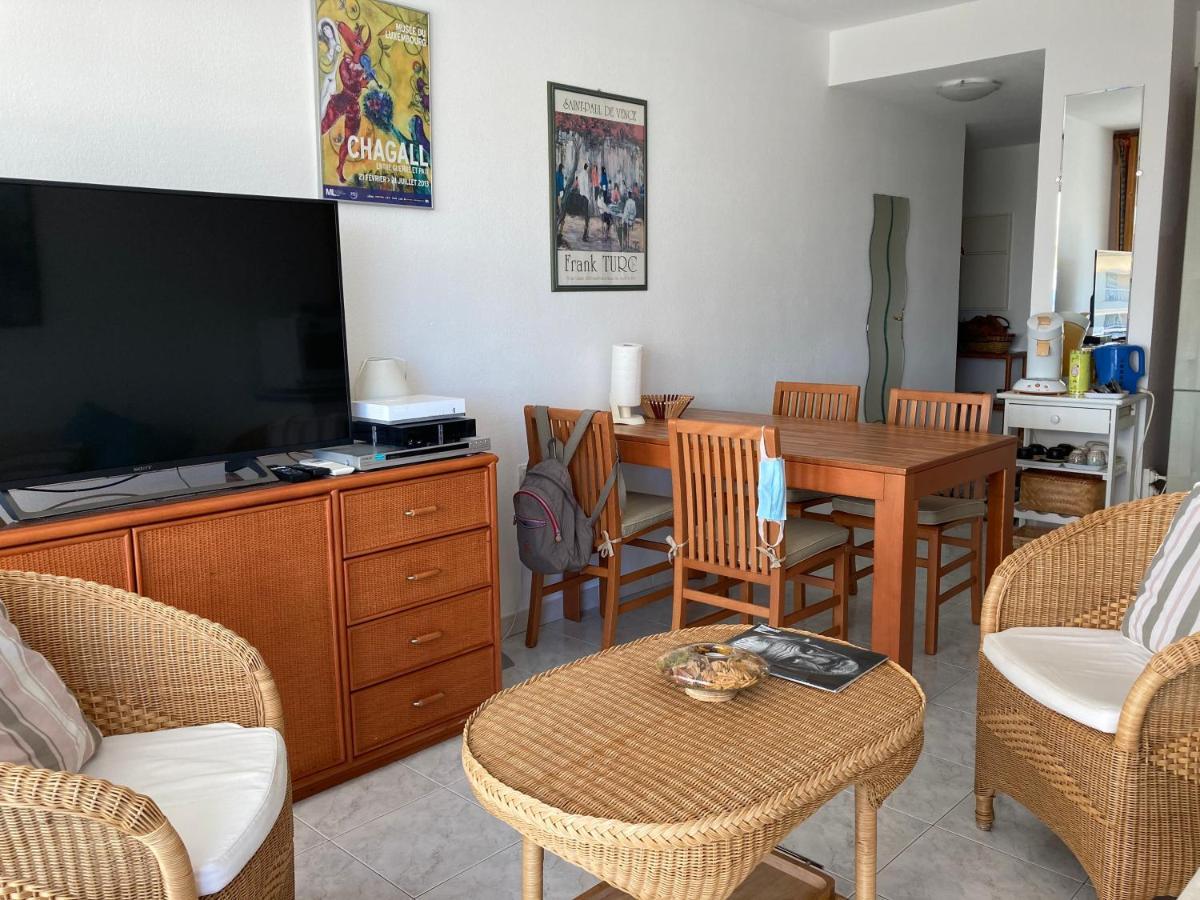 Residence Avec Piscine, Plage A 100 M, Cannes Et Juan Les Pins A 5 Min, Wifi Golfe-Juan Zewnętrze zdjęcie